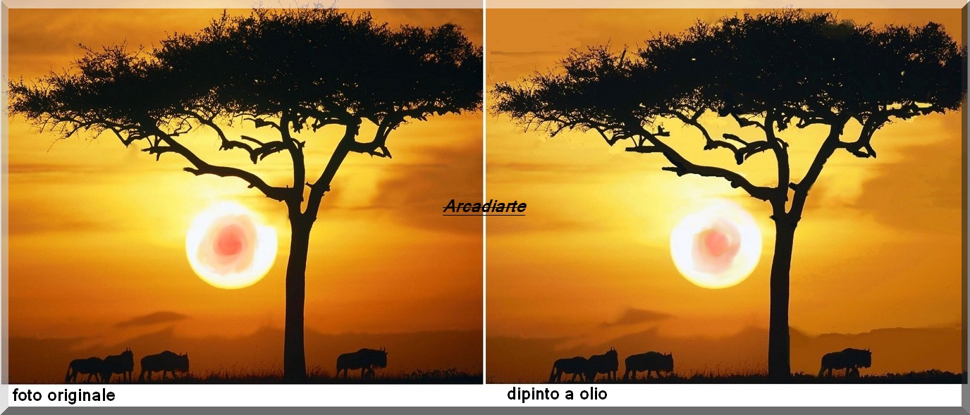 dipinto su tela ad olio